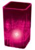 Light up Square Fluted  2 oz Shot Glass - Customizable